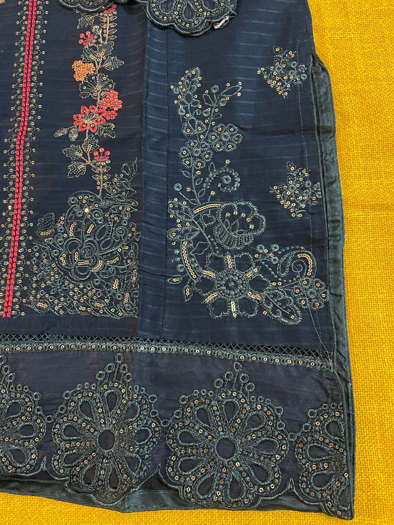 EMBROIDERED WOMEN STITCHED 3PC SUIT