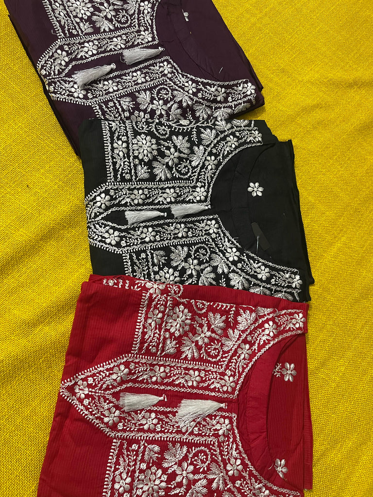 EMBROIDERED WOMEN STITCHED 2PC SUIT